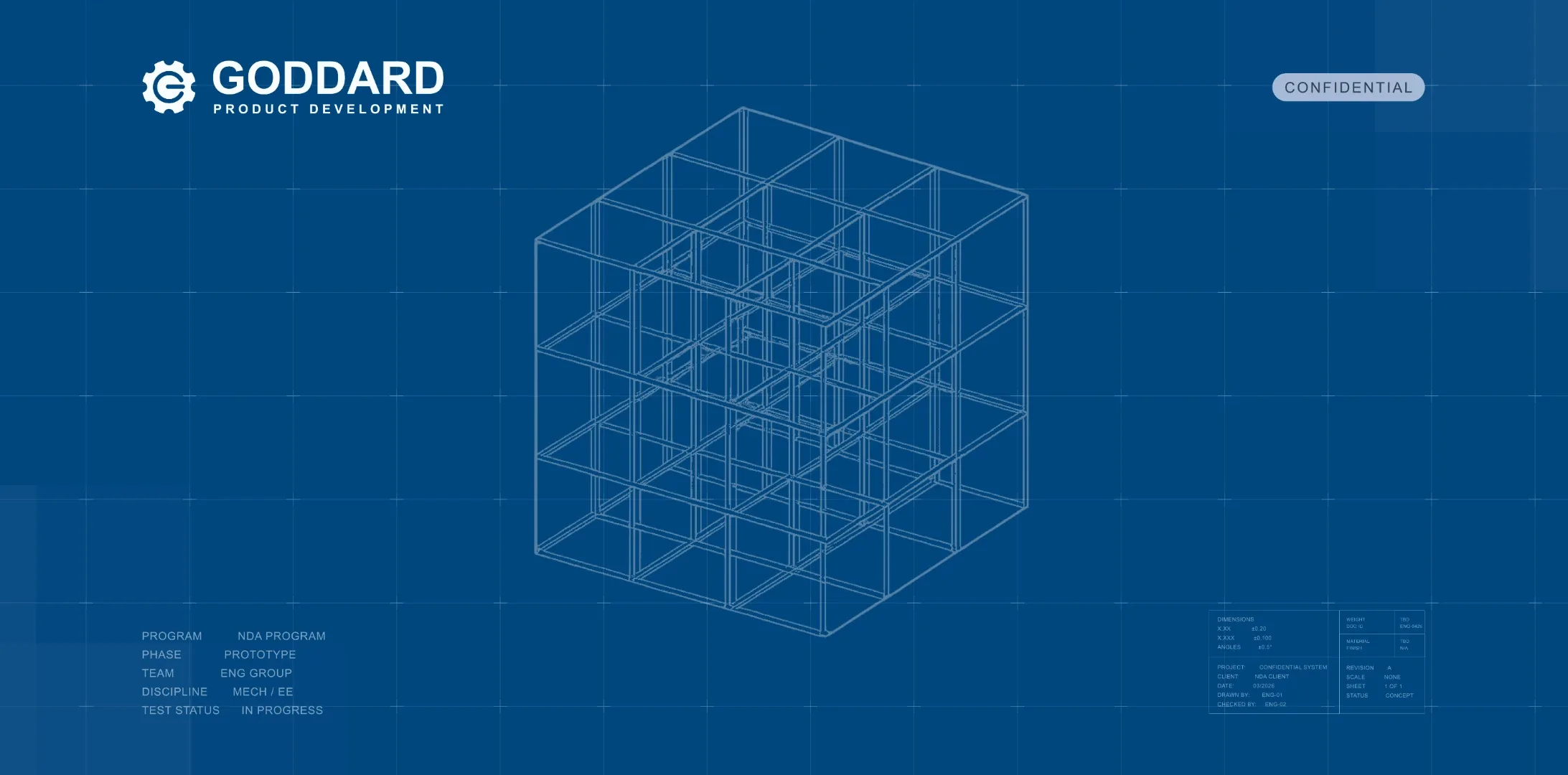 Goddard project by 500 Designs: Brand Strategy, Website Design, Website Development