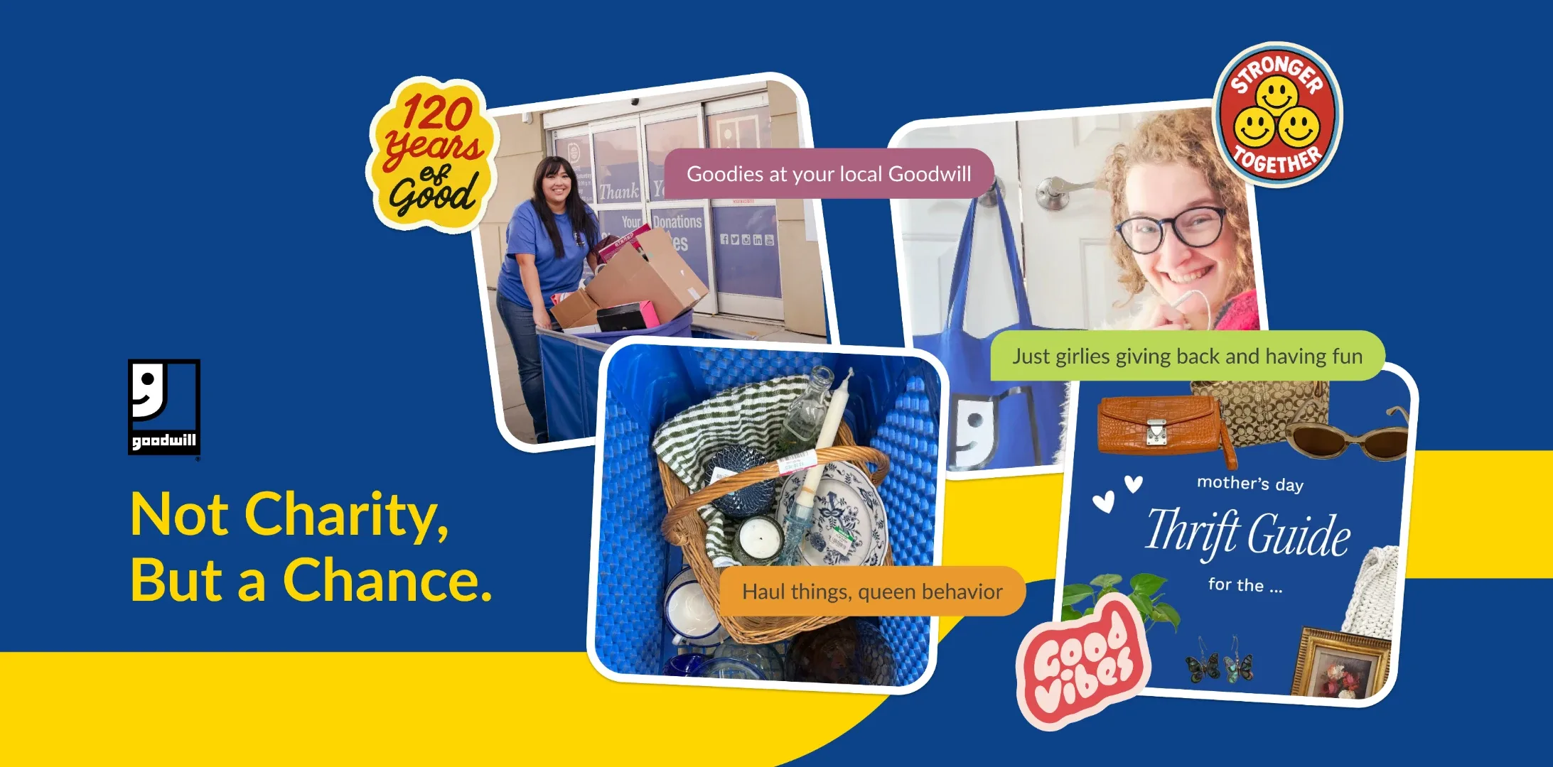 Goodwill project by 500 Designs: Brand Strategy, Website Design, Website Development