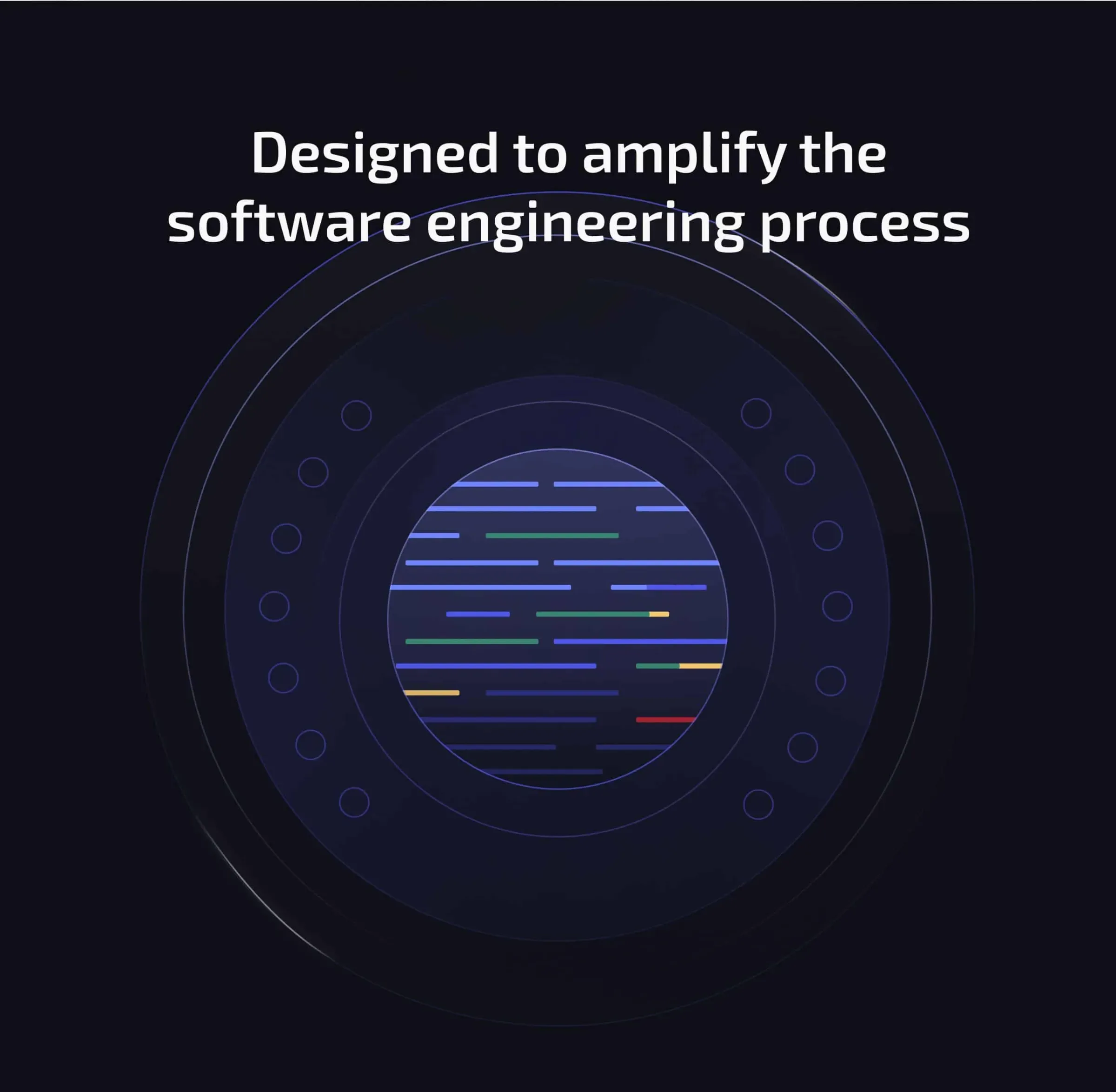 a website mockup for SECOND, an AI engineering automation platform
